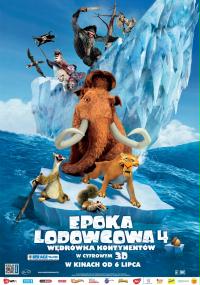 Epoka lodowcowa 4: Wędrówka kontynentów (2012) cały film online plakat